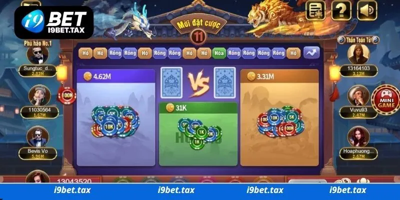 Mẹo chơi rồng hổ i9bet đơn giản nhất từ các chuyên gia