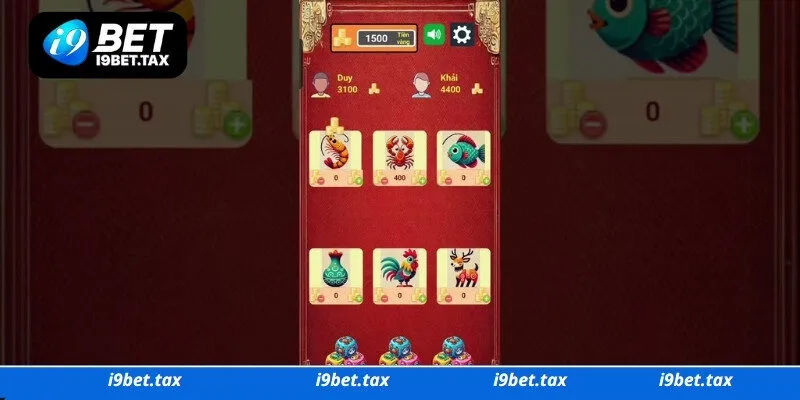 Tổng quan chung game bầu cua tôm cá i9bet